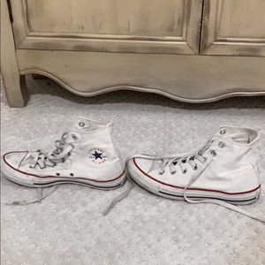 White high top converse